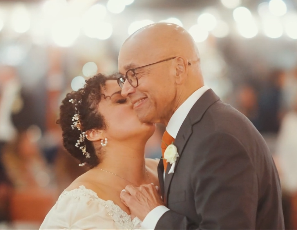 Humblebee Wedding Films The Nonantum Resort Kennebunkport Maine, bride and grandfather dance together during reception