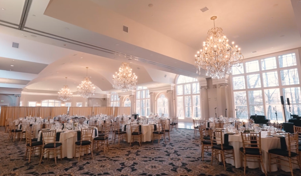 Humblebee Wedding Films The Riverview, reception space