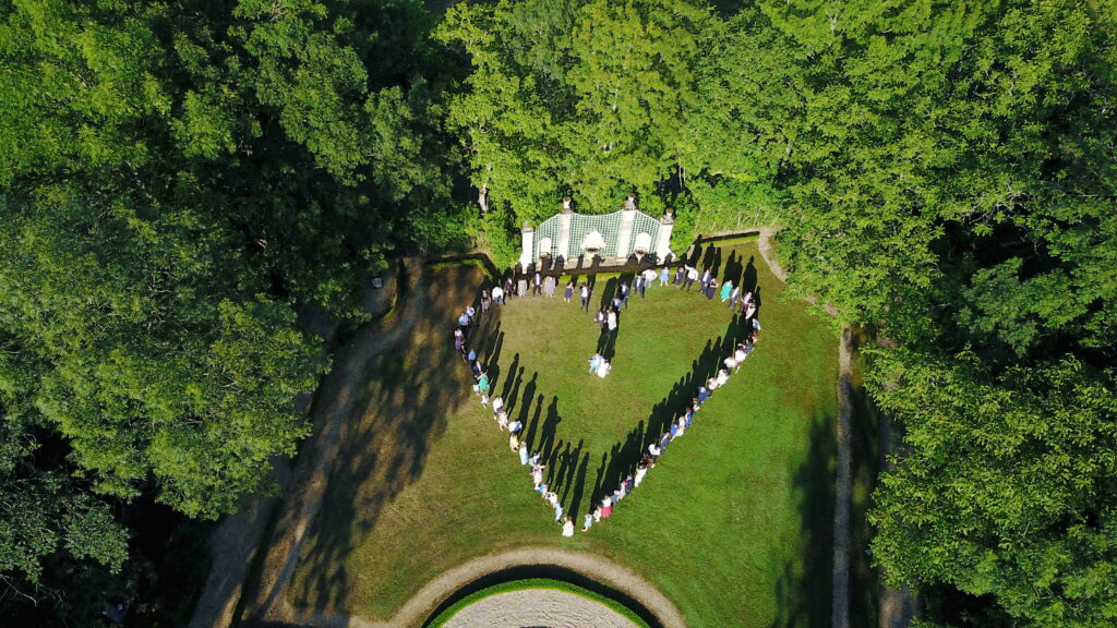 Humblebee Wedding drone wedding videographer,