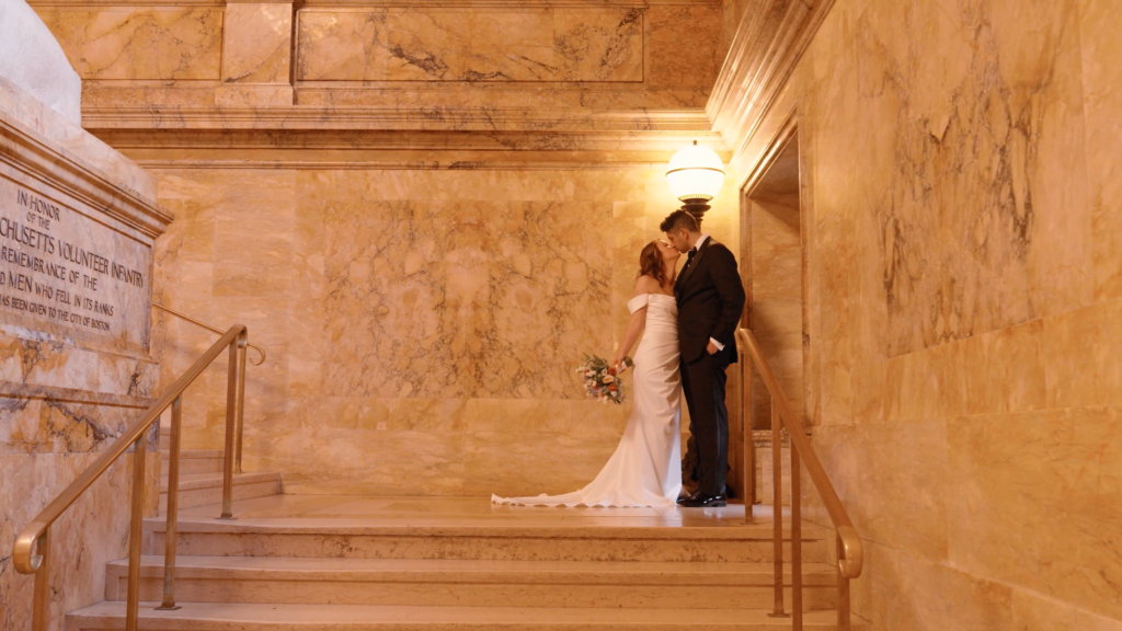 Boston Public Library Boston, Massachusetts Wedding Videography